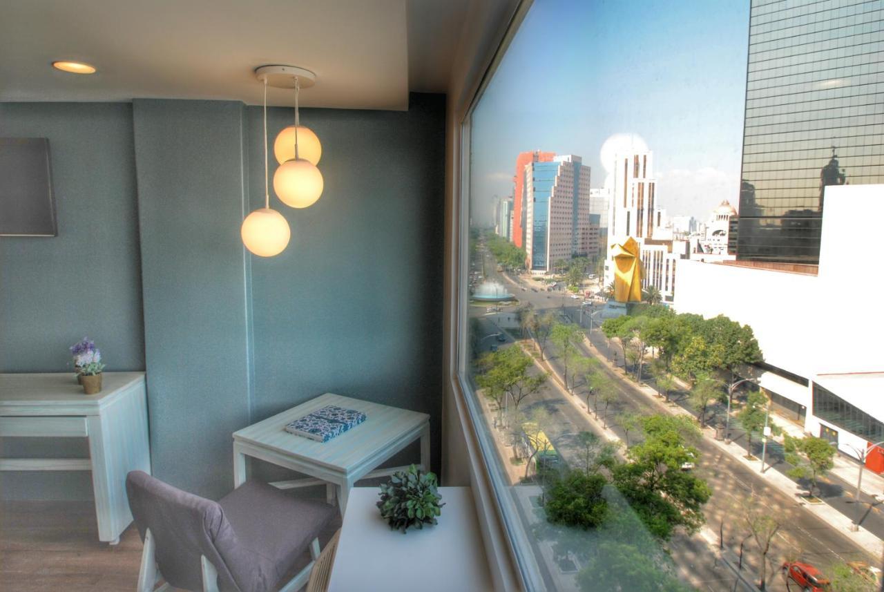 Fontan Reforma Centro Historico Città del Messico
